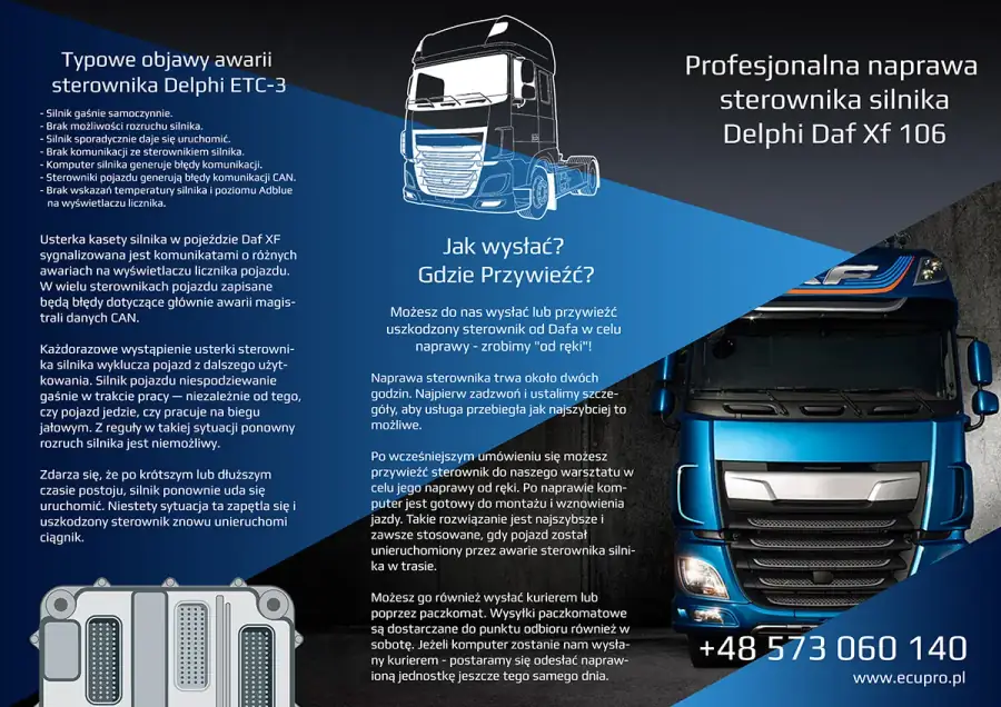 Ulotka informacyjna ECUPRO